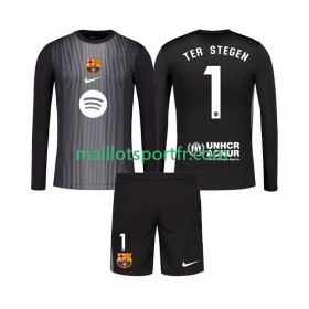 Maillot de Foot FC Barcelone Ter Stegen 1 Gardien Enfant Troisieme 2025/26 ML
